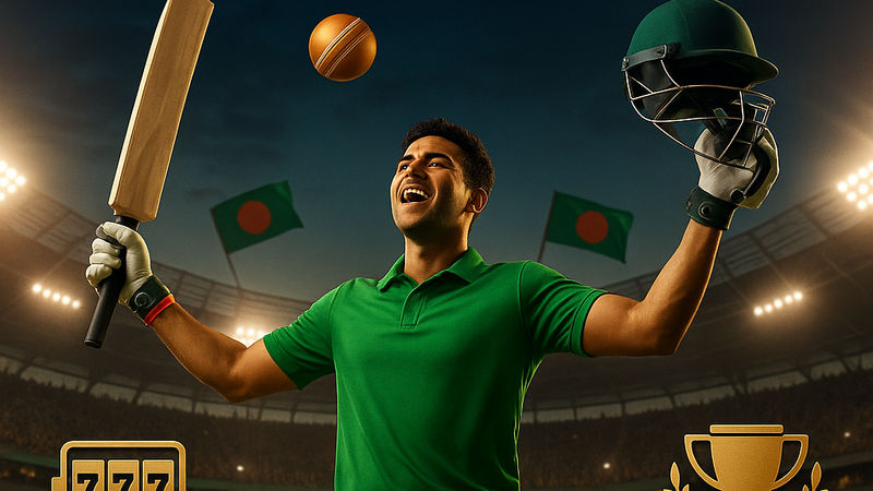 গল্ফার গ্রিনে উদযাপন করছে